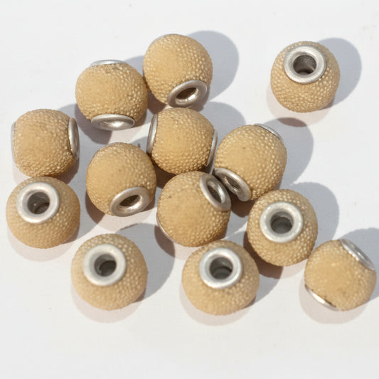 CLEARANCE! 13pc Cream Kashmiri Beads