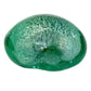 1pc 26mm Green/Blue & Silver Heart Bead