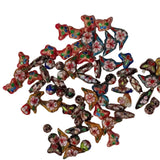 10pc Mixed Pack Of Cloisonne Beads