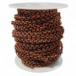 1M Copper Rolo Chain