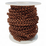1M Copper Rolo Chain