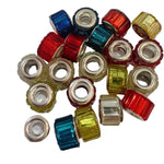 20pc Mix Of European Acrylic Beads