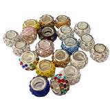 20pc Mix Of European Rhinestone Beads