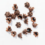 20pc Vintage Style Copper Bead Caps