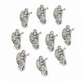 10pc Silver Musical Angel Pendants