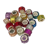 20pc Mix Of European Acrylic Beads