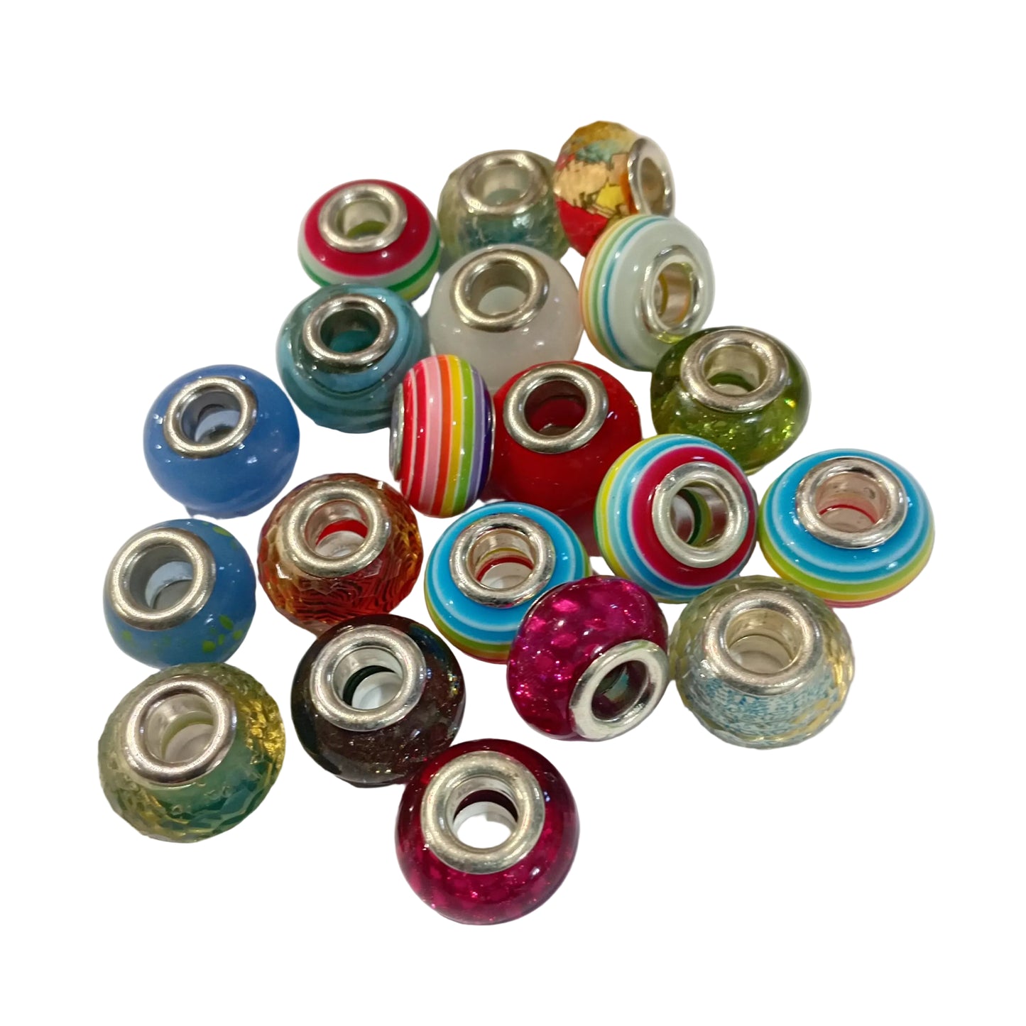 20pc Mixed European Bead Pack