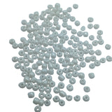 15g 6/0 4mm White Seed Beads