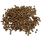 15g 11/0 3mm Golden Brown Seed Beads