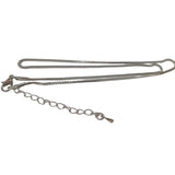 Silver Box Chain Necklace
