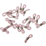 20pc Lt. Pink 20mm Eye Glass Chain Connectors