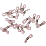 20pc Lt. Pink 20mm Eye Glass Chain Connectors