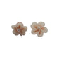 10pc Handmade Polymer Clay Pearl Flower Beads