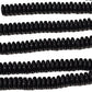 25pc 8mm Black Glass Disc Beads