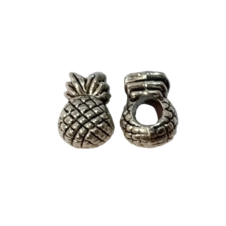1pc Silver Pineapple European Bead