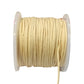 25M 0.5mm Cream Cotton Cord