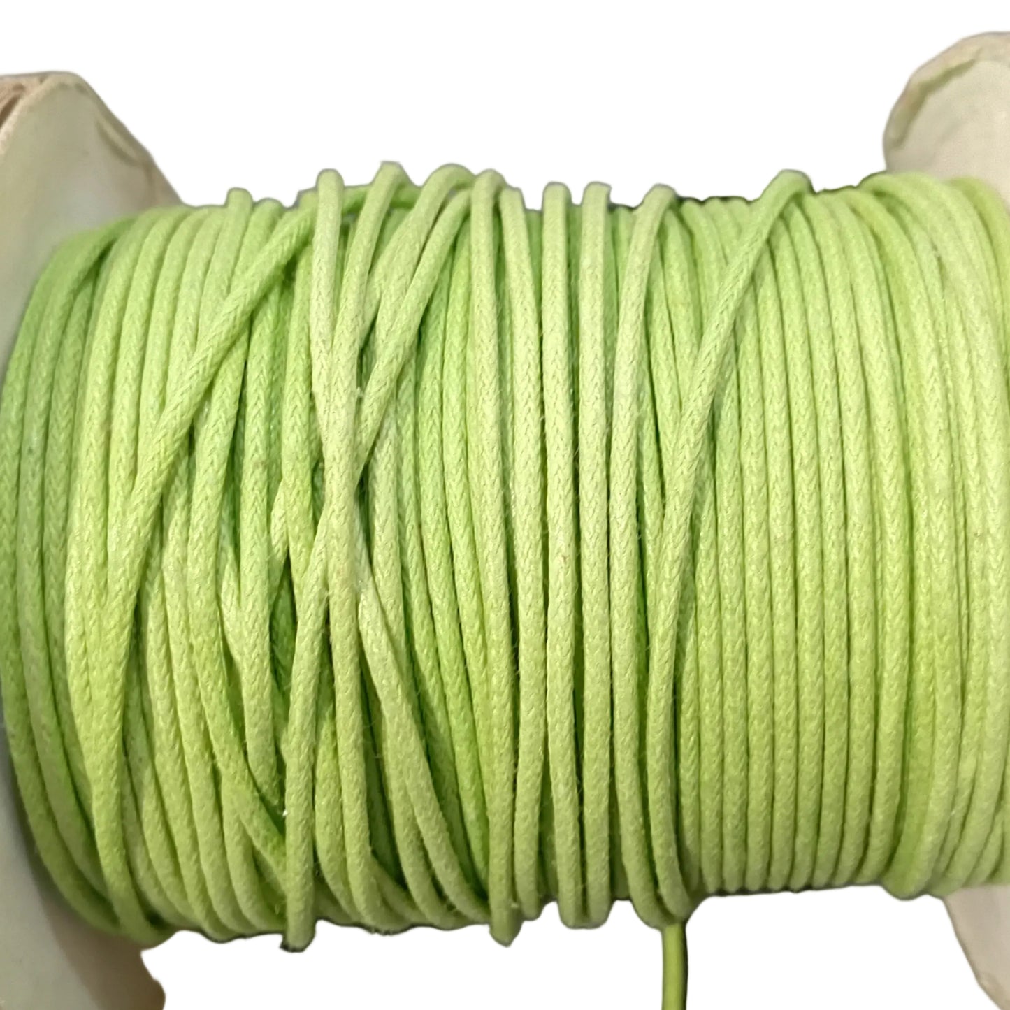 10M 1.5mm Light Green Cotton Cord