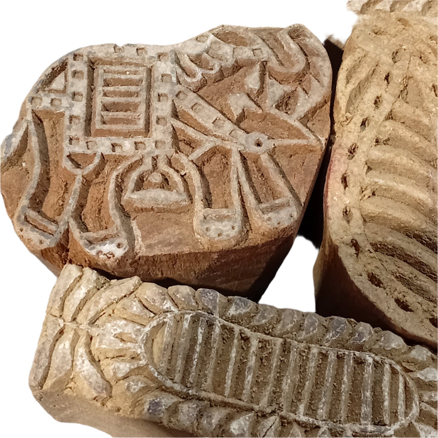 CLEARANCE! Large Indian Block Stamps