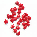 CLEARANCE! 28pc Red Howlite Turtle Beads
