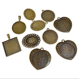 10pc Bronze Cabochon Pack