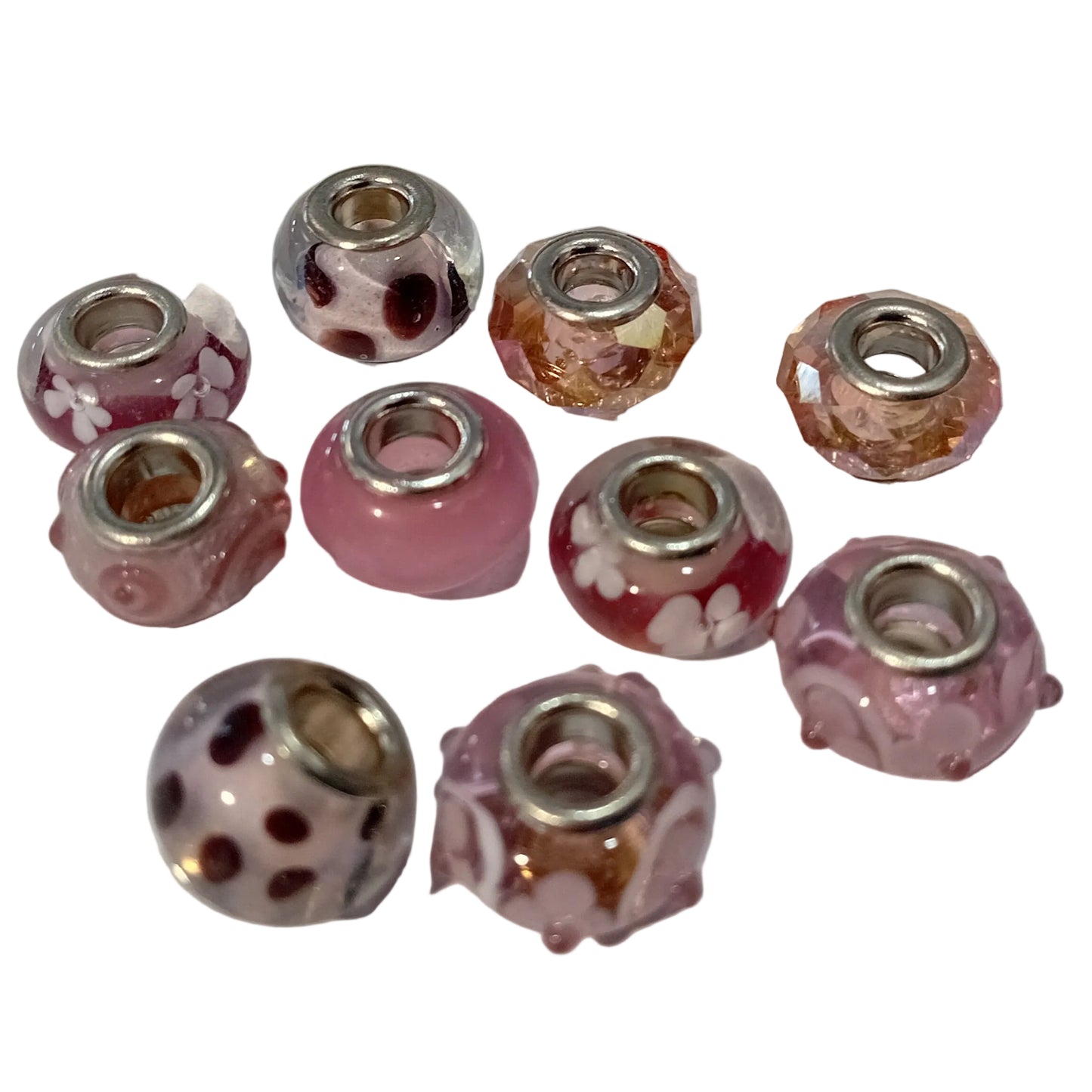 10pc Mixed European Bead Pack
