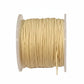 25M 0.5mm Cream Cotton Cord