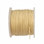 25M 0.5mm Cream Cotton Cord