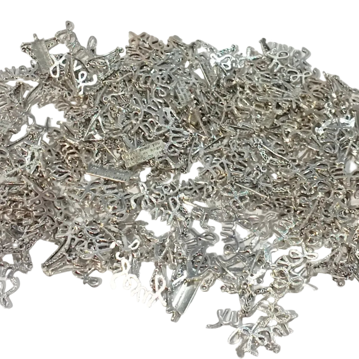CLEARANCE! Large Bag Of Silver Charms