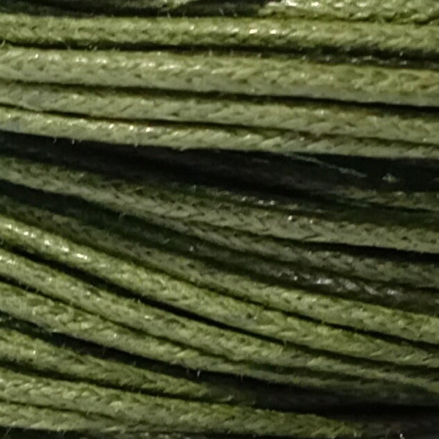 10M 1mm Dark Green Cord