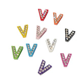 Slide Charm Letter V