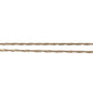 Gold Necklace Twist Chain