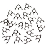 20pc Silver Chandelier Earring Components