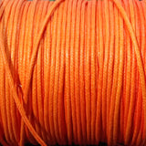 10M 1mm Orange Cotton Cord