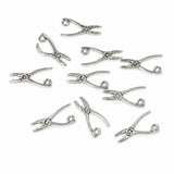 10pc Silver Plier Charms