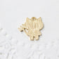 4pc White Devil Enamel Charms